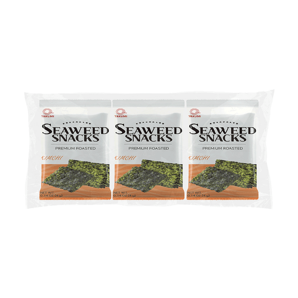 TAKUMI Seawead Snack Kimchi (3pcs) 12g - Longdan Official