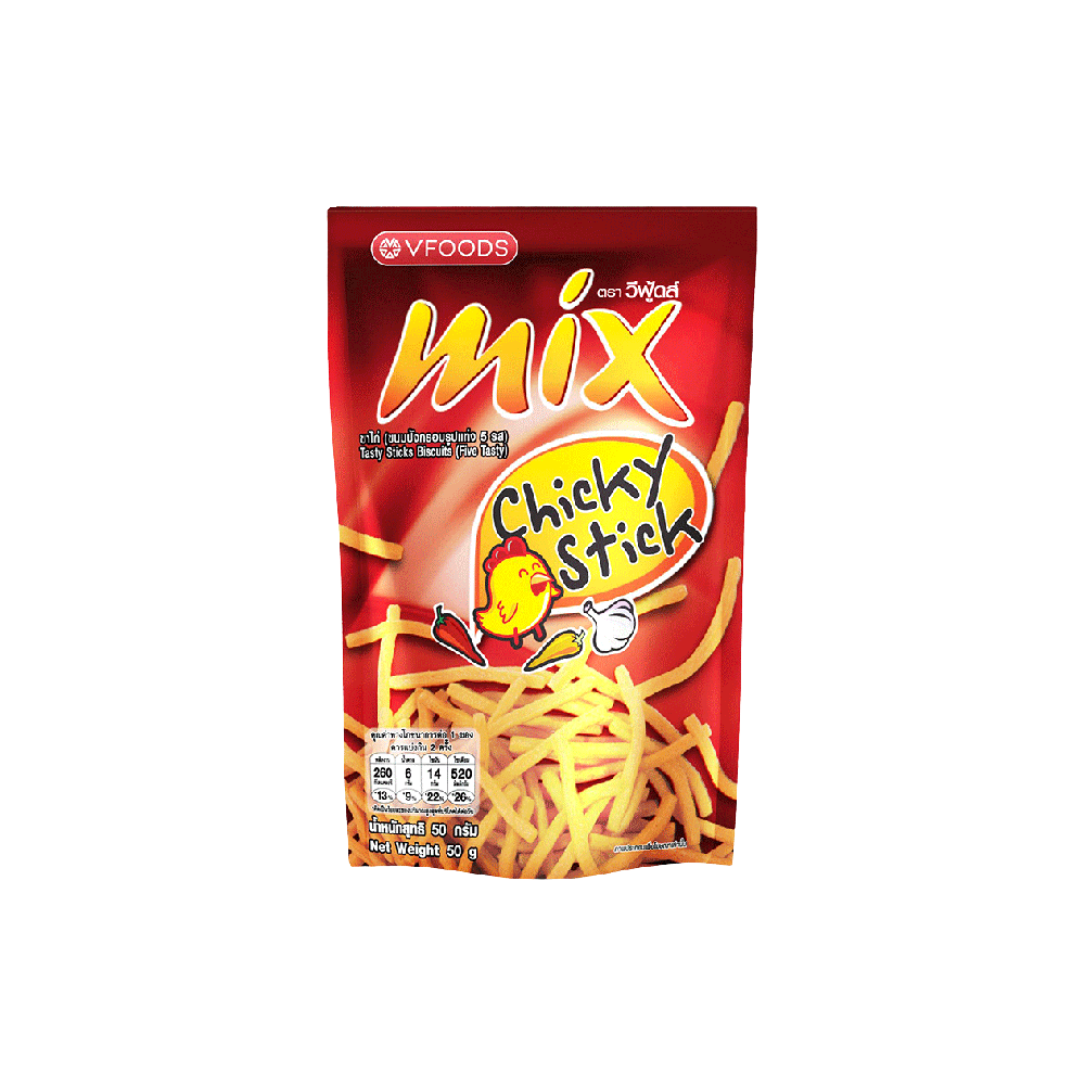 Bissy Sticks MIX Biscuit Sticks - Chicky Stick (Five Tasty) 50g
