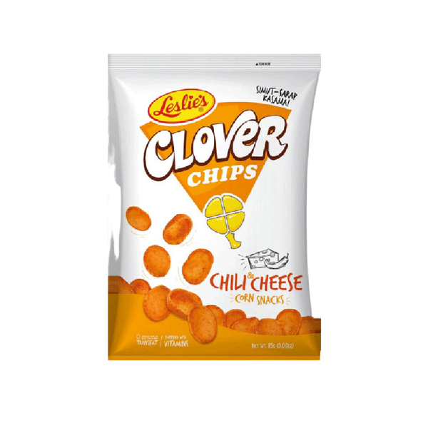 LESLIE'S Clover Chips - Chilli & Cheese Flavour 85g - Longdan Official
