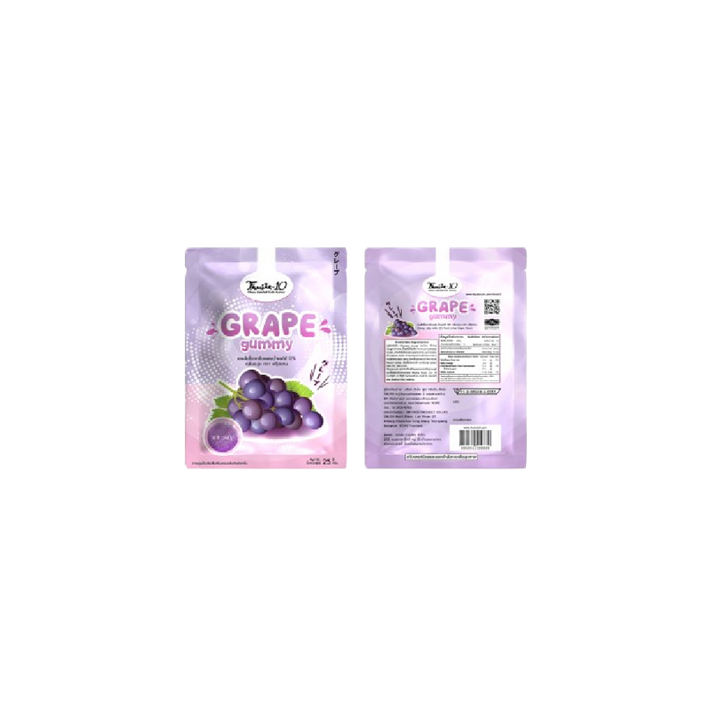 BUAH 12% Rasa Buah Gummy Anggur 25g