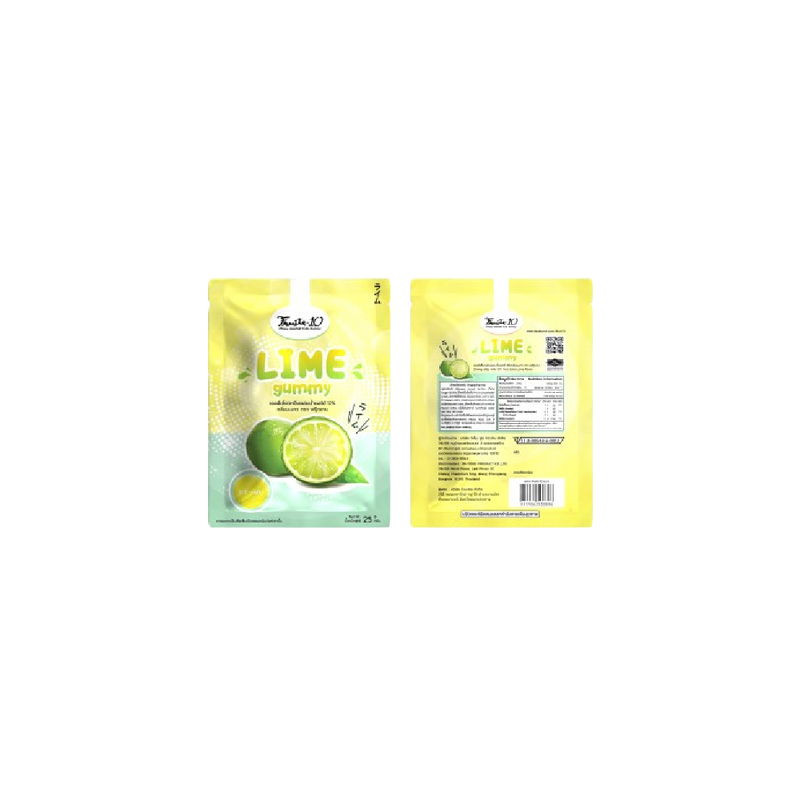 FRUITEN 12% Fruit Gummy Lime Flavor 25g