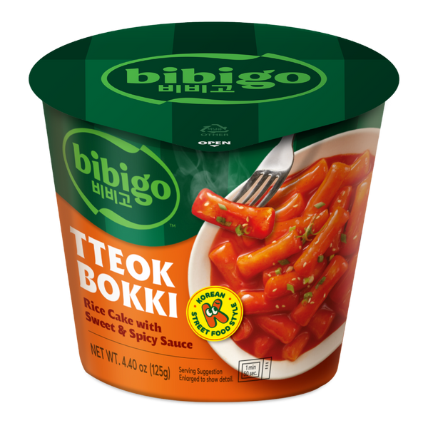 CJ BIBIGO Tokpokki Cup Sweet & Spicy 125g