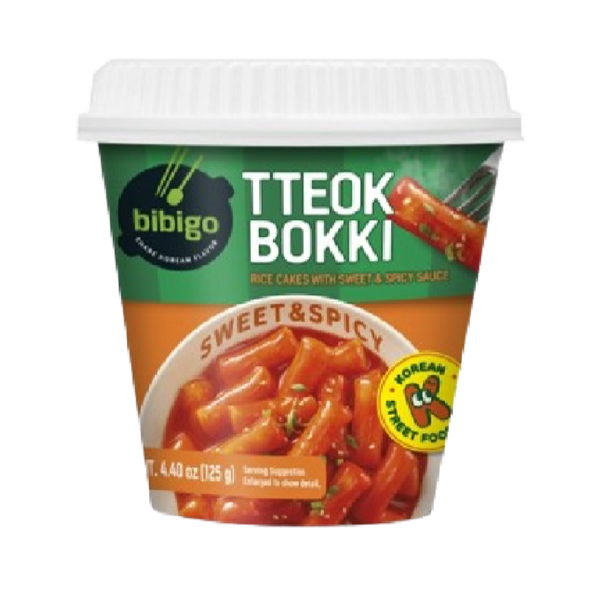 CJ BIBIGO Tokpokki Cup Sweet & Spicy 125g