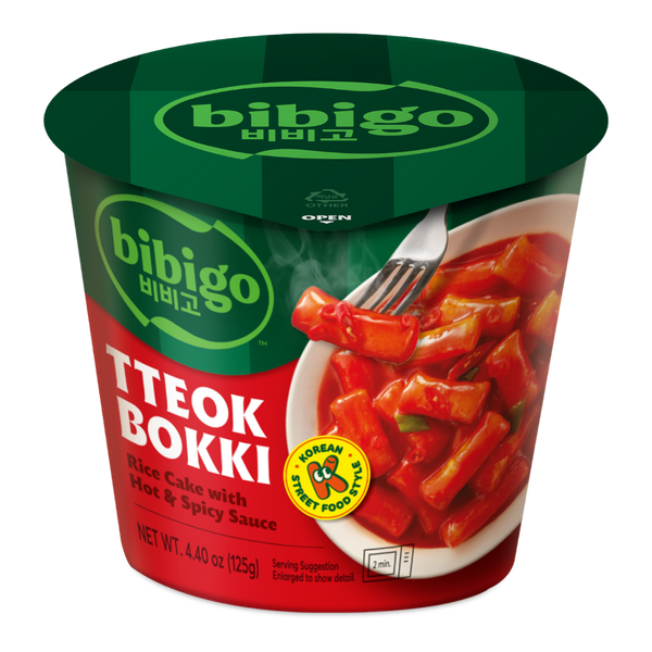 CJ BIBIGO Tokpokki Cup Hot & Spicy 125g