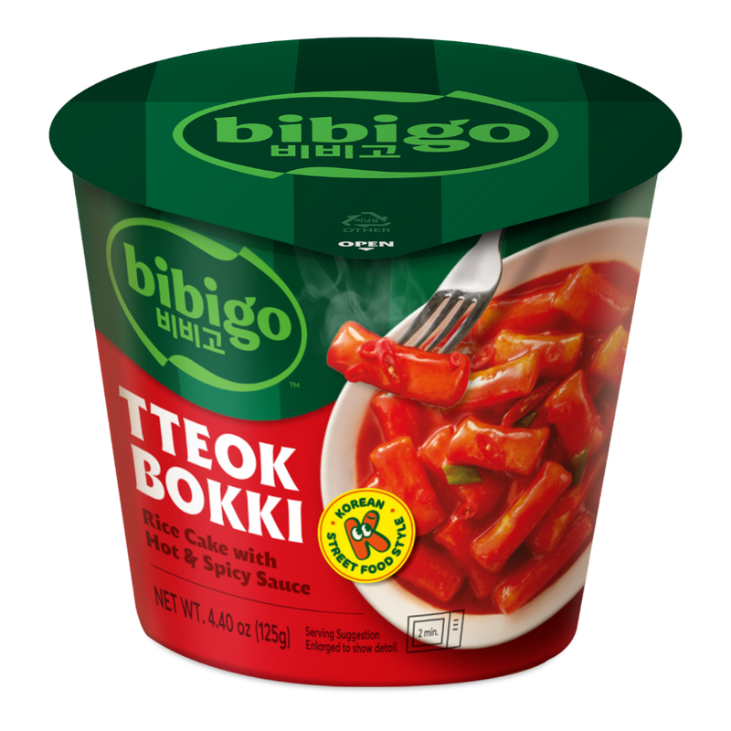 CJ BIBIGO Tokpokki Cup Hot & Spicy 125g