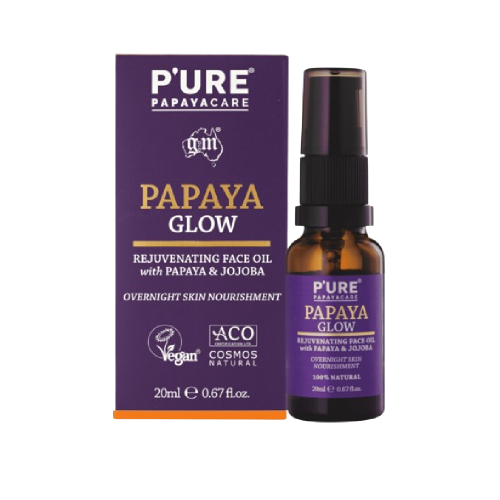 P'URE PAPAYACARE Glow Face Oil 20ML - Longdan Official