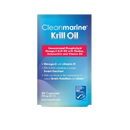 CLEANMARINE High Strength Krill Oil 30 Capsules - Longdan Official