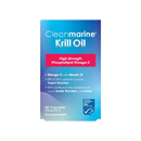 CLEANMARINE High Strength Krill Oil 60 Capsules - Longdan Official