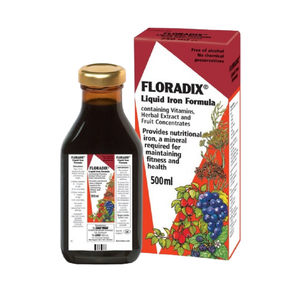 FLORADIX Liquid Iron Formula 500ML - Longdan Official