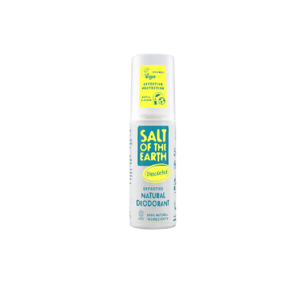 SALT OF THE EARTH Natural Deodorant Spray Unscented 100ML - Longdan Official