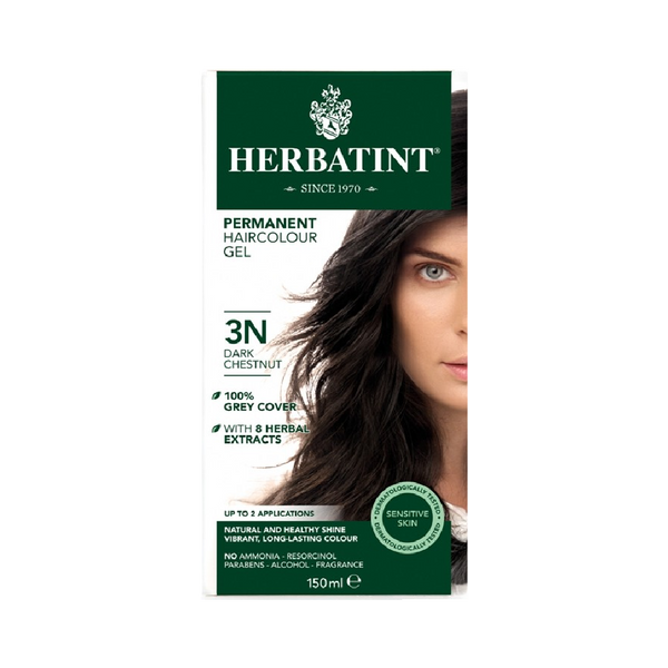 HERBATINT Permanent Herbal Hair Color Dark Chestnut 150ML - Longdan Official