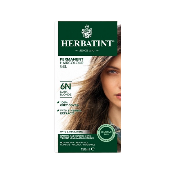 HERBATINT Permanent Herbal Hair Color Dark Blonde 150ML - Longdan Official