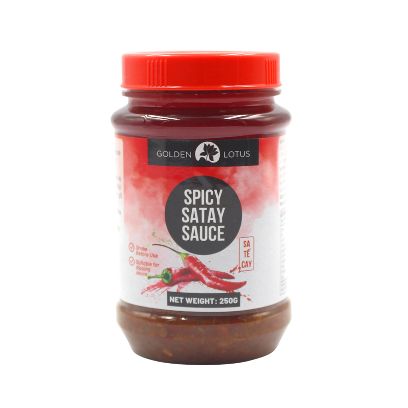 Golden Lotus Spicy Satay Sauce 250g