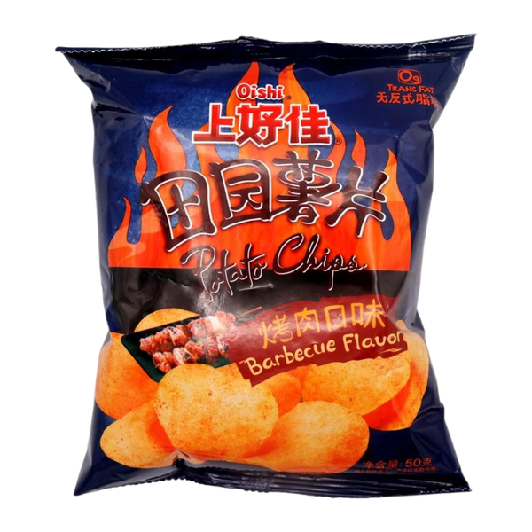 오이시 포테이토칩스 바베큐맛 50g