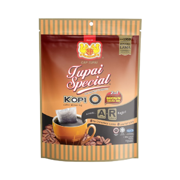 Tupai Special Coffee O Bag 2 IN 1 Brown Sugar 120g