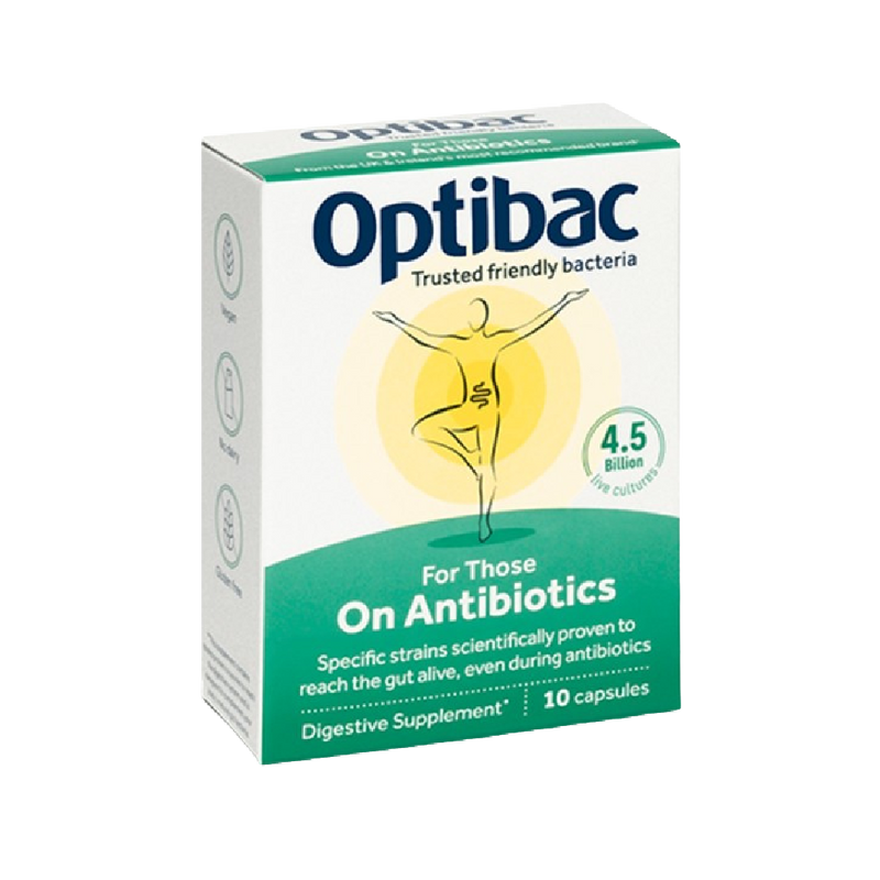 Optibac OPTIBAC For Those On Antibiotics 10 Capsules