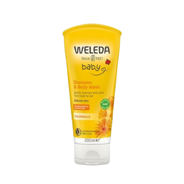 WELEDA Calendula Shampoo & Body Wash 200ML - Longdan Official