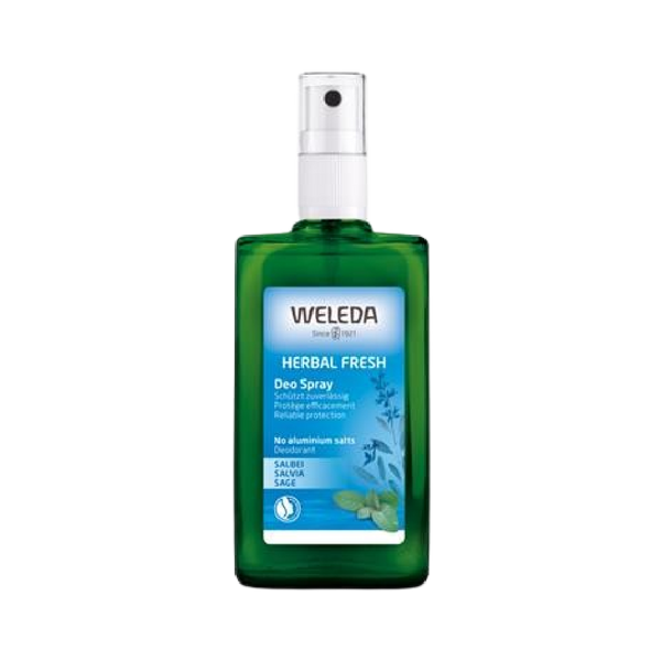 WELEDA Herbal Fresh Deo Spray Deodorant Sage 100ML - Longdan Official