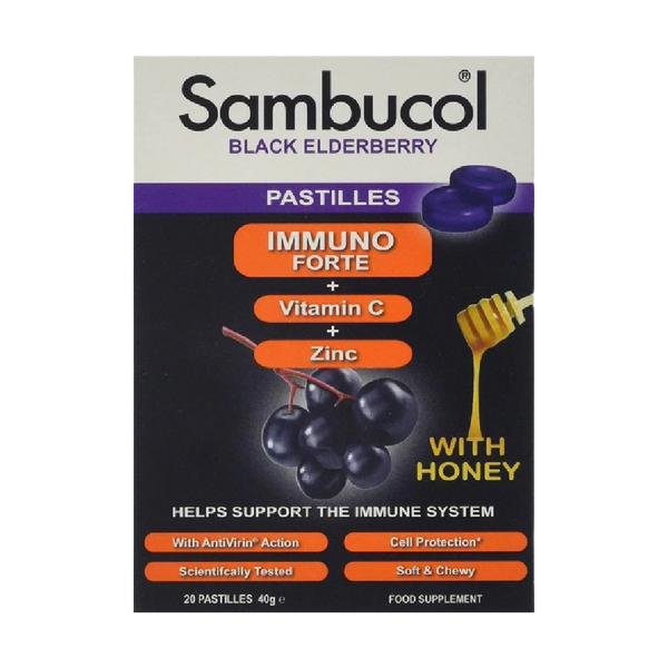 SAMBUCOL 免疫强化 20 锭剂