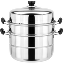 SHUANG YING Double Layer And Double Bottom Steamer 34cm