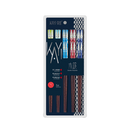 KAYI Painted Wooden Chopsticks 25cm 5P