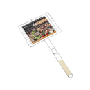 QIN XING Flat Plate Barbecue Net 26.5 x 20cm, L 52.5cm