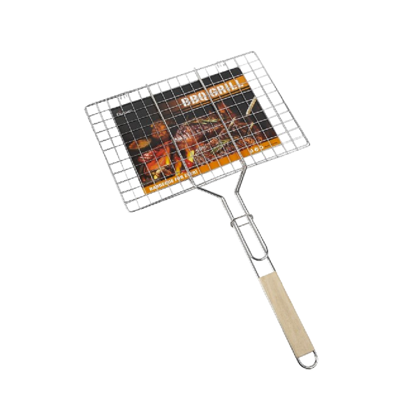 QIN XING Flat Plate Barbecue Net 36.5 x 25cm, L 62cm