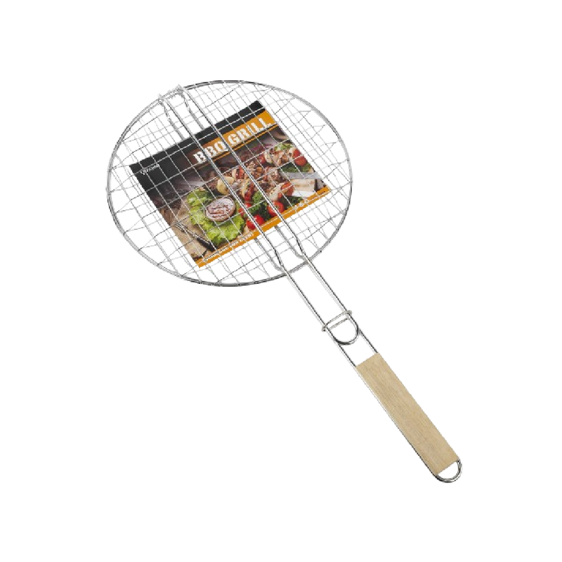 QIN XING Round Burger Barbecue Net D 31cm, L 61.5cm