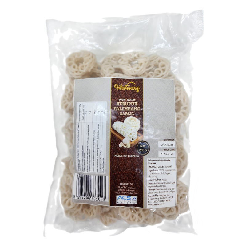 Waroeng Kerupuk Palembang Garlic 250g