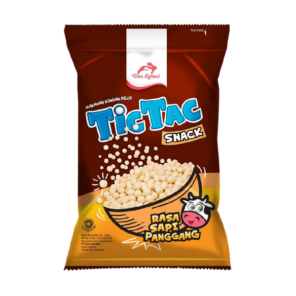 TIC TAC Cassava Snack - Grilled Beef 80g