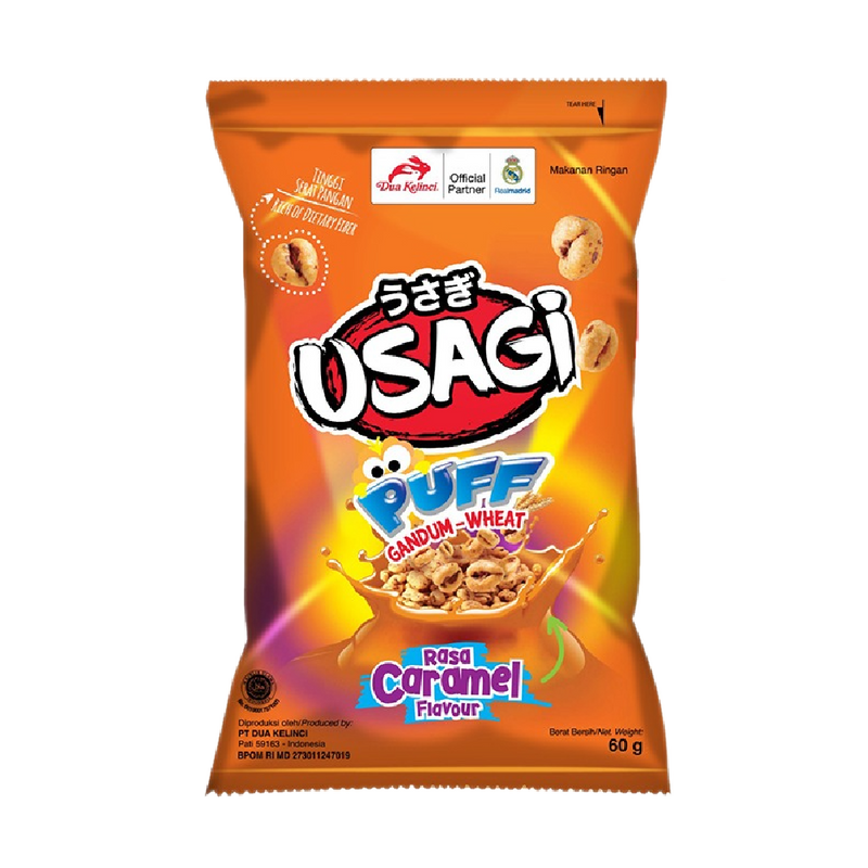 USAGI Wheat Puff Caramel 60g