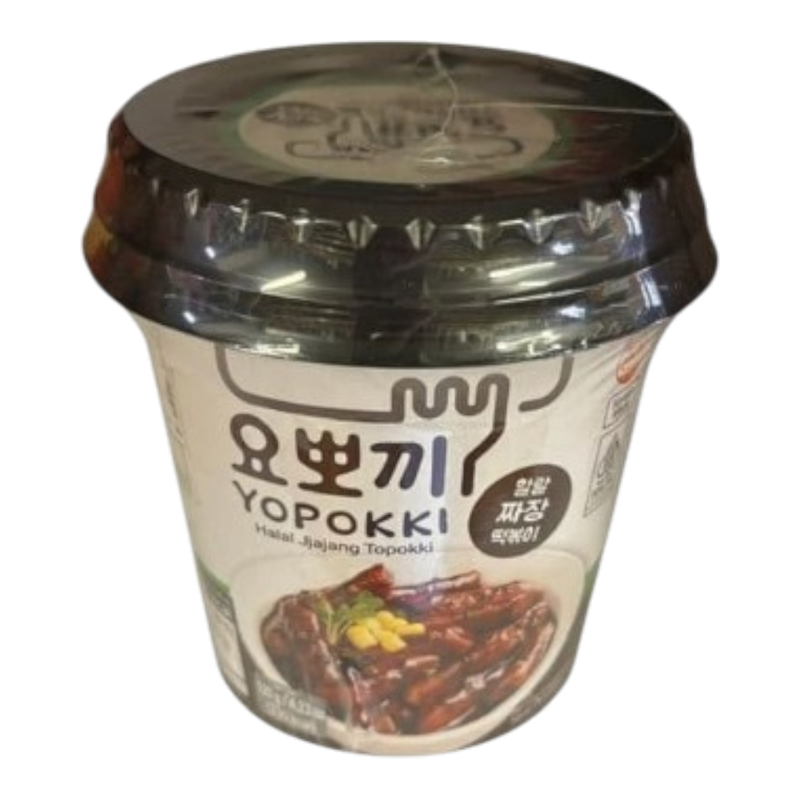 YOPOKKI Jjajang Topokki Rice Cake 120g (Case 6)
