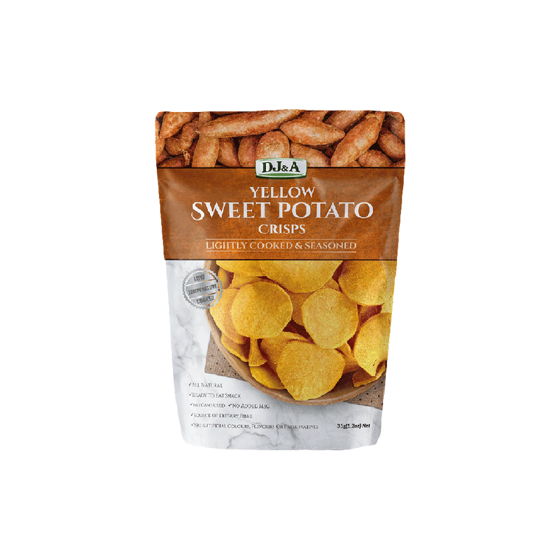 DJ & A Crisps Yellow Sweet Potato 35g - Longdan Official