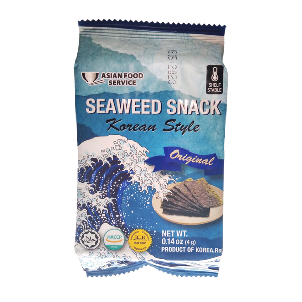 AFS Seaweed Snacks Original Flavor 4g (3pcs x 4g)