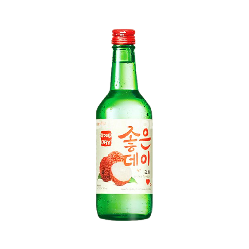 MUHAK Good Day Soju Lychee Flavour Alc 360ml - Main Image