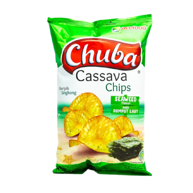 CHUBA Caasava Chips Seaweed Flavour 120g