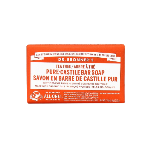 DR.BRONNER'S Tea Tree Pure-Castile Bar Soap 140g - Longdan Official