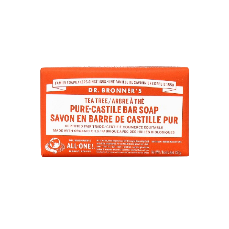 DR.BRONNER'S Tea Tree Pure-Castile Bar Soap 140g - Longdan Official