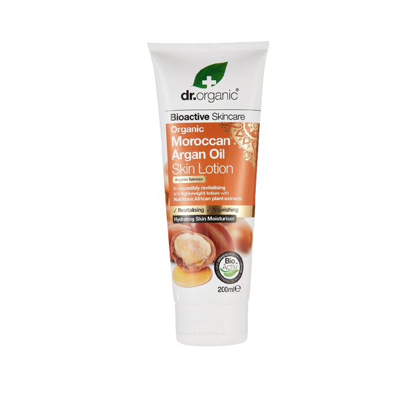 DR ORGANIC Sữa dưỡng thể Argan Ma-rốc 200ML