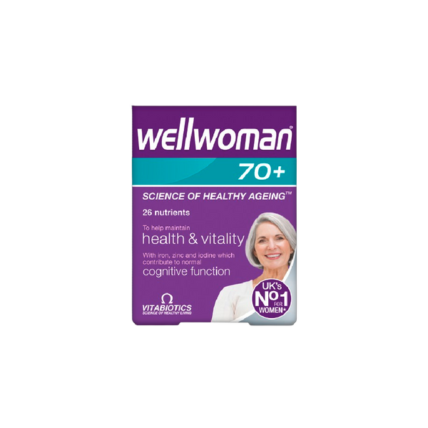 VITABIOTICS Wellwoman 70+ 30 Tablets