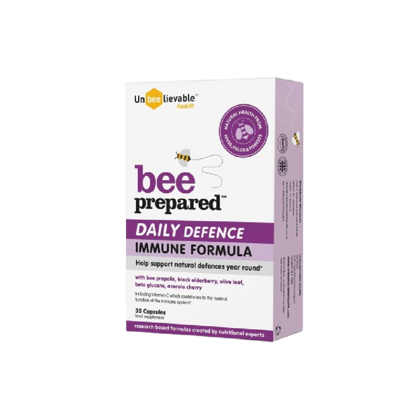 UNBEELIEVABLE HEALTH Bee Prep Immune Daily Defence 30 Capsules