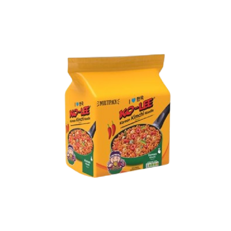 KO LEE Korean Noodles - Kimchi Flavor (4 packs) 280g