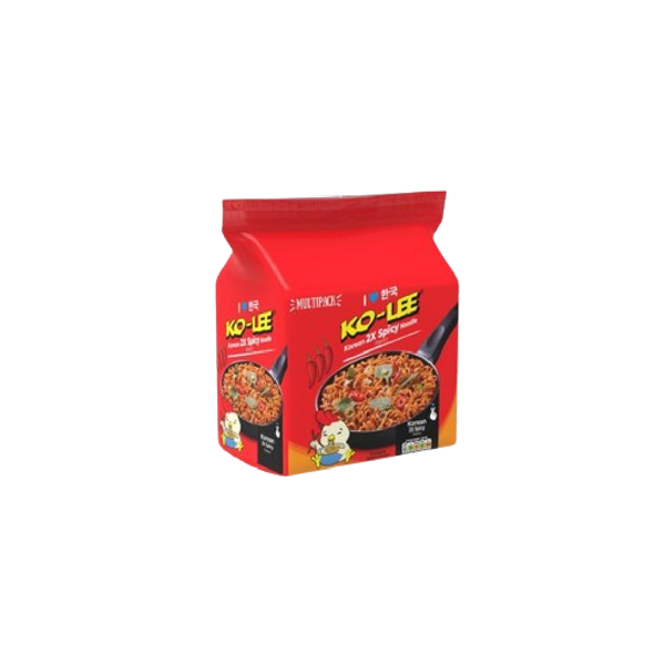 KO LEE Korean Noodles - X2 Spicy (4 packs) 280g