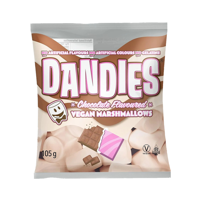 DANDIES Vegan Marshmallows Chocolate 105g