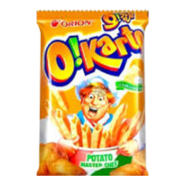 ORION O!Karto Potato Chips - Cream & Cheese Flavour 50g