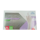 INTCO Disposable Vinyl Gloves - Natural Color Size XL 100pcs