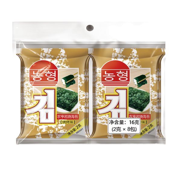 HONHM Crispy Seaweed with BBQ Flavor 16g