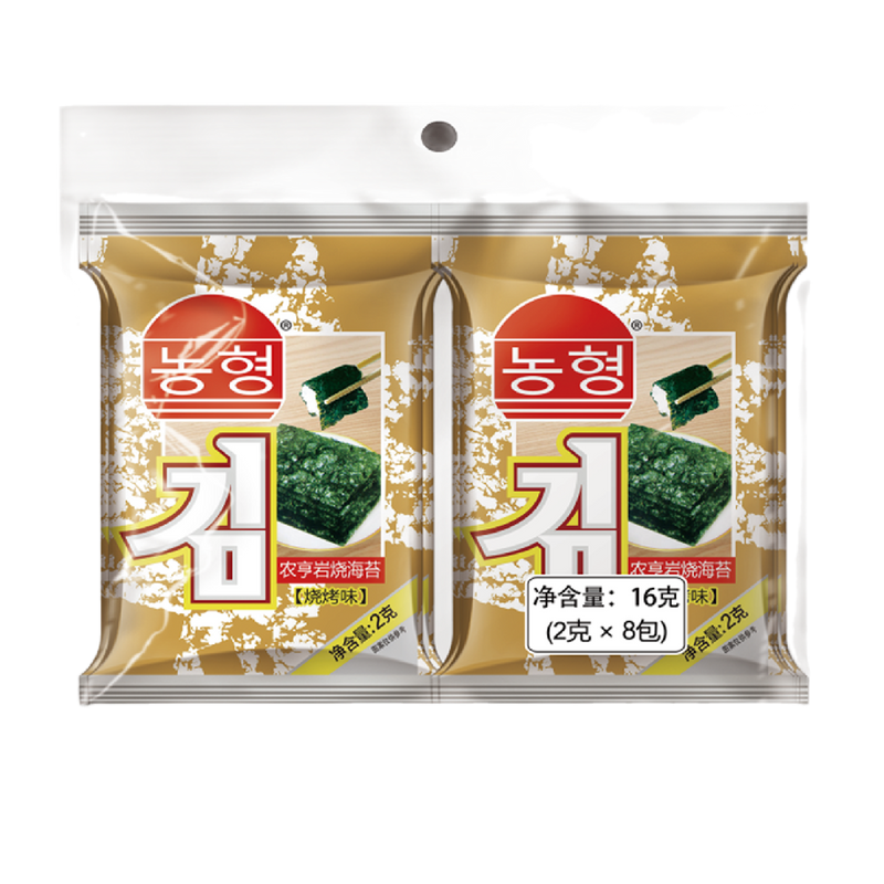 HONHM Crispy Seaweed with BBQ Flavor 16g