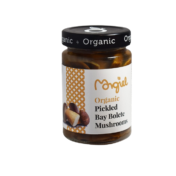 MORGIEL Organic Pickled Bay Bolete Mushrooms 300g