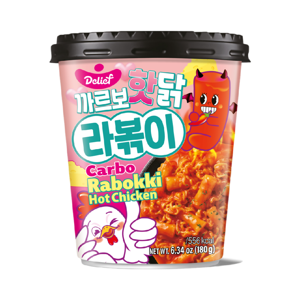 DELIEF Carbonara Hot Chicken Rabokki 180g